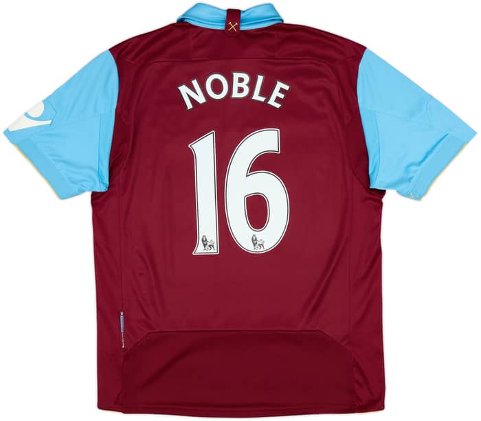 2010-11 West Ham Home Shirt Noble #16 - 7/10 - (M)