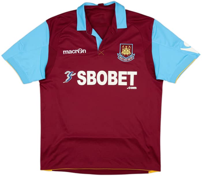 2010-11 West Ham Home Shirt Noble #16 - 7/10 - (M)