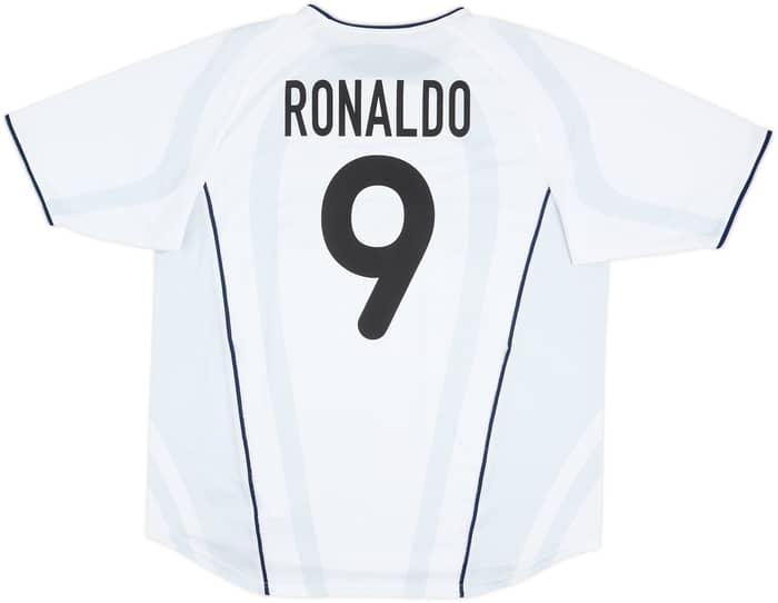 2001-02 Inter Milan Away Shirt Ronaldo #9 - 8/10 - (XL)