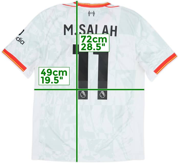 2024-25 Liverpool Third Shirt M.Salah #11 - 8/10 - (M)