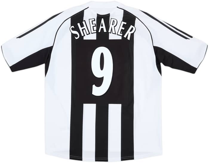 2005-07 Newcastle Home Shirt Shearer #9 - 10/10 - (L)