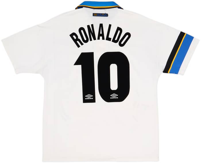 1997-98 Inter Milan Away Shirt Ronaldo #10 - 6/10 - (L)