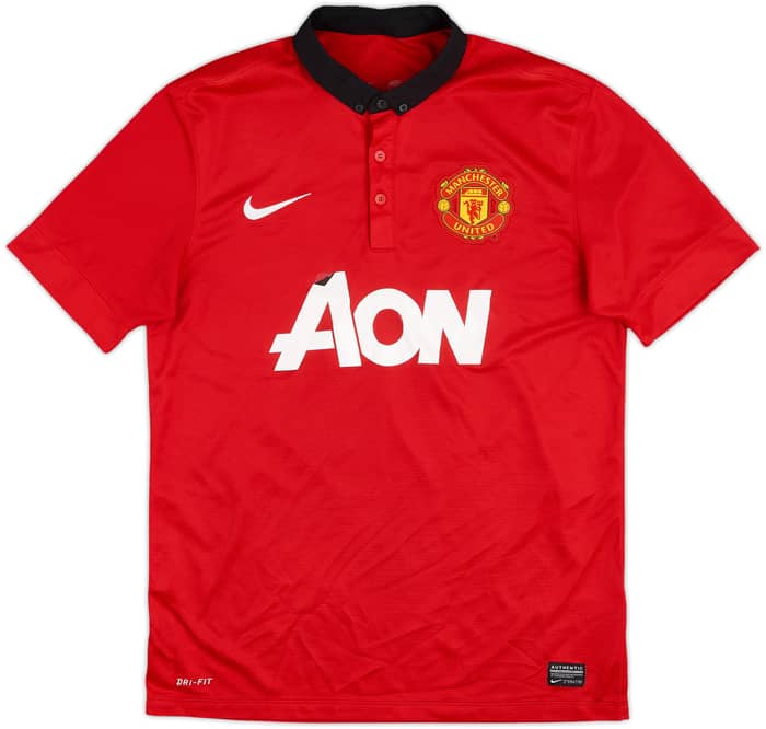 2013-14 Manchester United Home Shirt V.Persie #20 - 6/10 - (M)