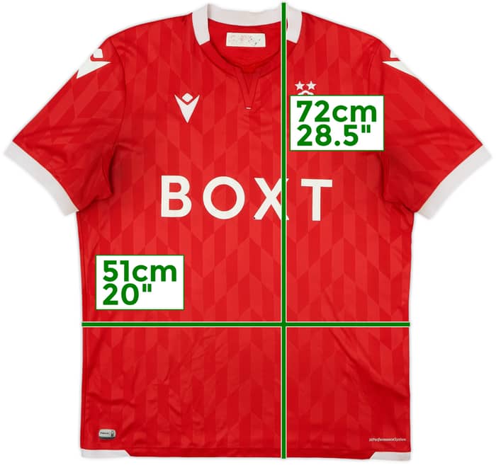 2021-22 Nottingham Forest Home Shirt - 6/10 - (L)
