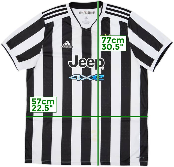 2021-22 Juventus Home Shirt - 4/10 - (XL)