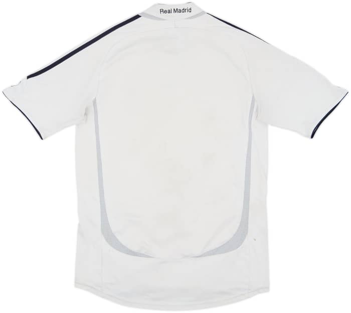 2006-07 Real Madrid Home Shirt - 4/10 - (S)