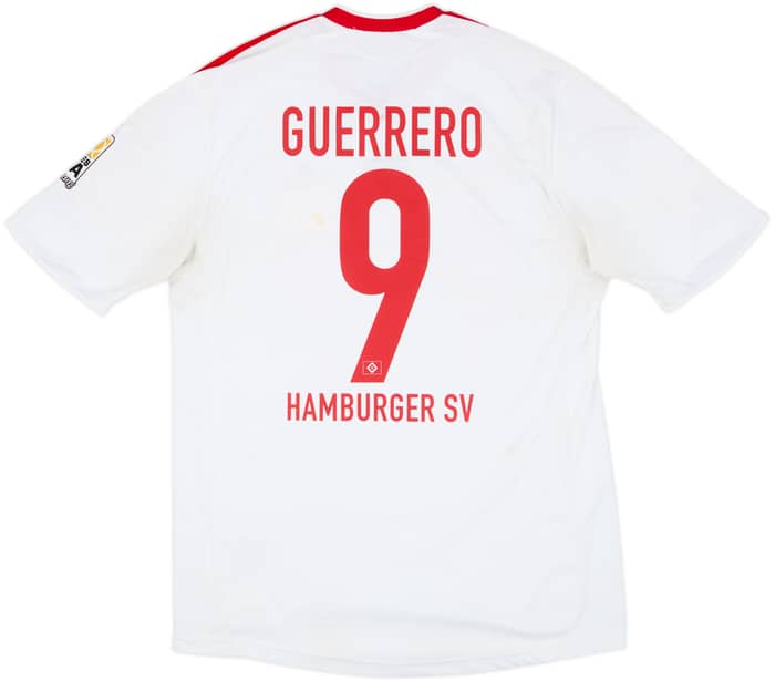 Camiseta de local del Hamburg 2009-10 Guerrero #9 - 3/10 - (M)