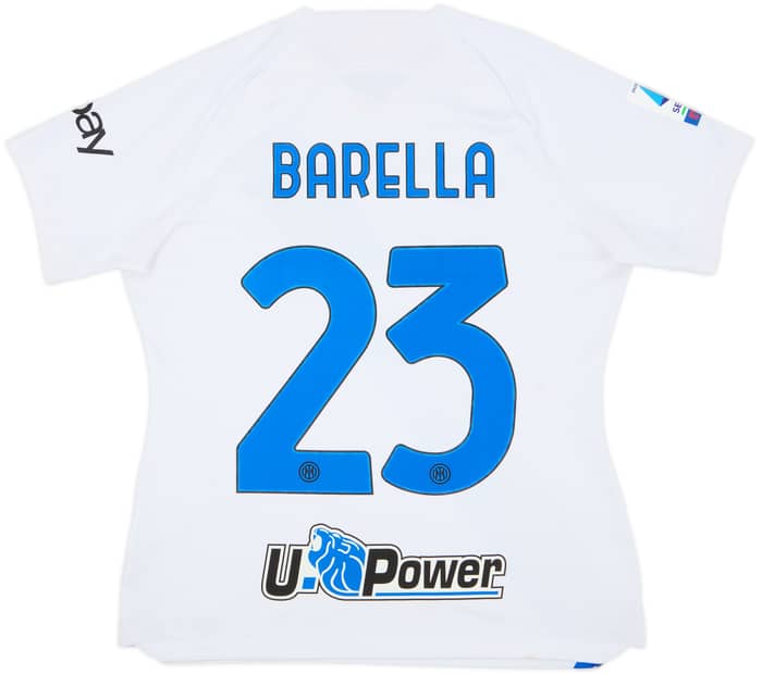 2023-24 Inter Milan Away Shirt Barella #23 - 4/10 - (Women's L)