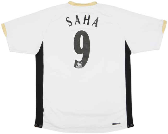 2006-08 Manchester United Away Shirt Saha #9 - 4/10 - (L)