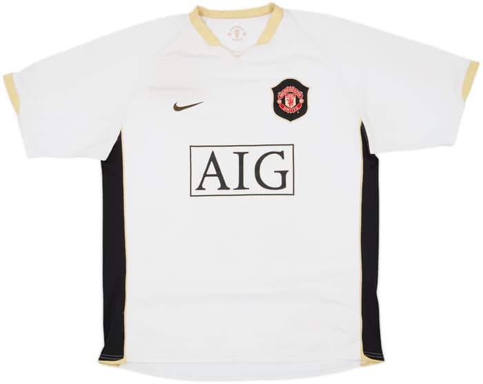 2006-08 Manchester United Away Shirt Saha #9 - 4/10 - (L)