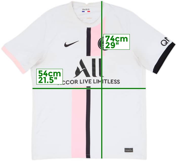 2021-22 París Saint-Germain Camiseta Visitante - 4/10 - (L)
