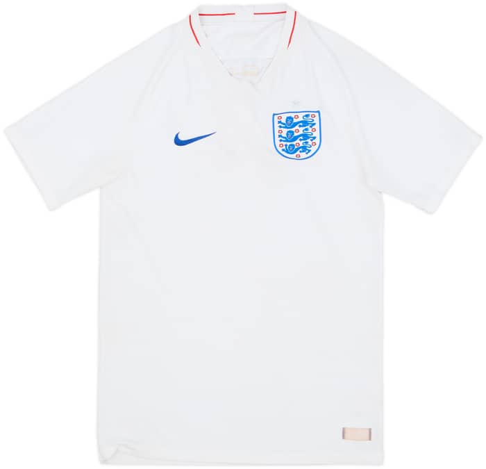 2018-19 England Home Shirt - 4/10 - (S)