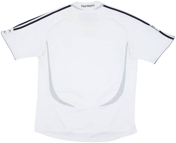 2006-07 Real Madrid Home Shirt - 4/10 - (XL)