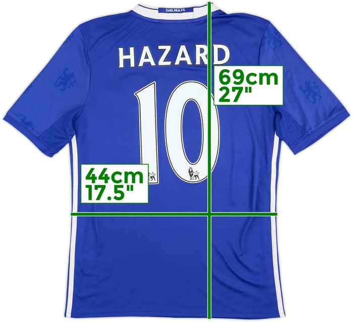 2016-17 Chelsea Home Shirt Hazard #10 - 10/10 - (XL.Boys)