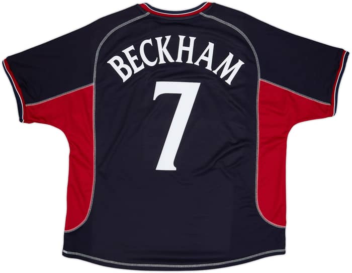 2000-01 Manchester United Third Shirt Beckham #7 - 8/10 - (XXL)