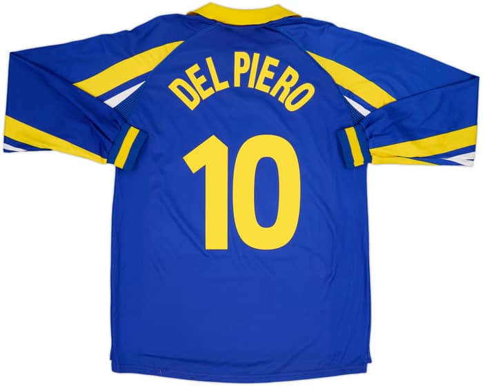 Camiseta de la tercera equipación de manga larga del Juventus 1998-99 Del Piero #10 - 8/10 - (L)