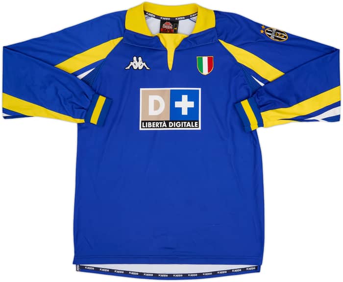 Camiseta de la tercera equipación de manga larga del Juventus 1998-99 Del Piero #10 - 8/10 - (L)