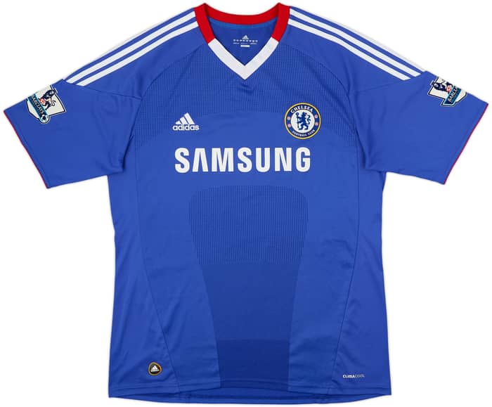 2010-11 Chelsea Home Shirt David Luiz #4 - 8/10 - (L)