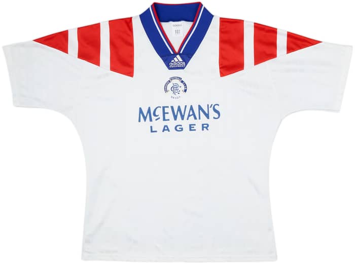1992-93 Rangers Away Shirt - 8/10 - (L)