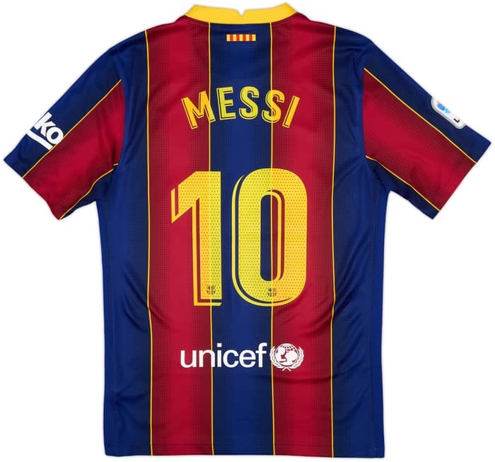 2020-21 Barcelona Camiseta de local Messi #10 - 8/10 - (S)