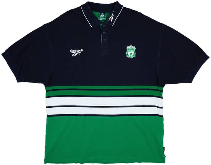 1999-00 Liverpool Reebok Polo Shirt - 8/10 - (XL)