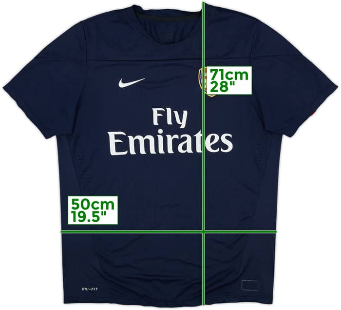 2013-14 Arsenal Nike Training Shirt - 6/10 - (L)