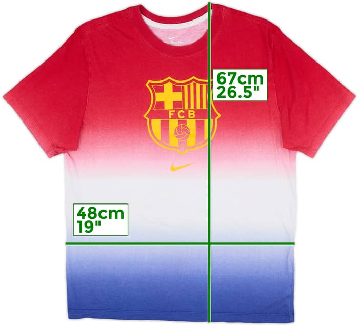 2023-24 Barcelona Nike Cotton Tee - 6/10 - (L)