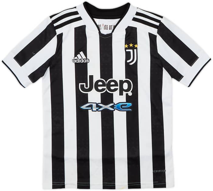 2021-22 Juventus Home Shirt - 5/10 - (7-8 Years)