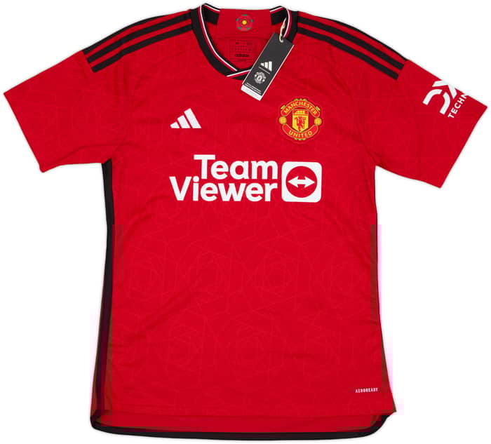 2023-24 Manchester United Home Shirt Martinez #6 (M)