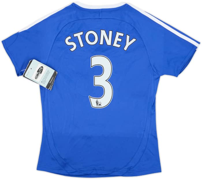 Camiseta de local del Chelsea 2006-08 Stoney #3 (Mujeres S)