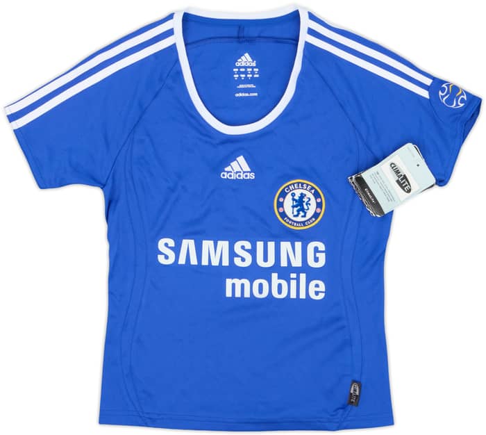 Camiseta de local del Chelsea 2006-08 Stoney #3 (Mujeres S)
