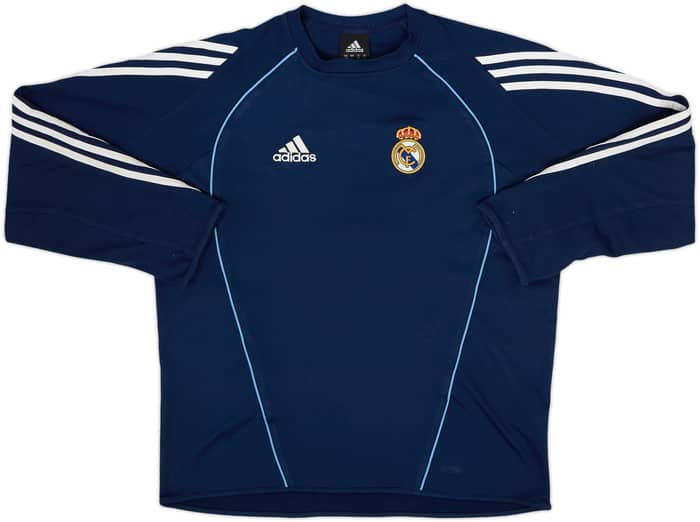2005-06 Real Madrid adidas Sweat Top - 8/10 - (M)