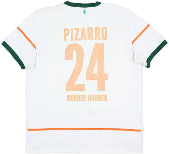 2009-10 Werder Bremen Away Shirt Pizarro #24 - 4/10 - (XL)