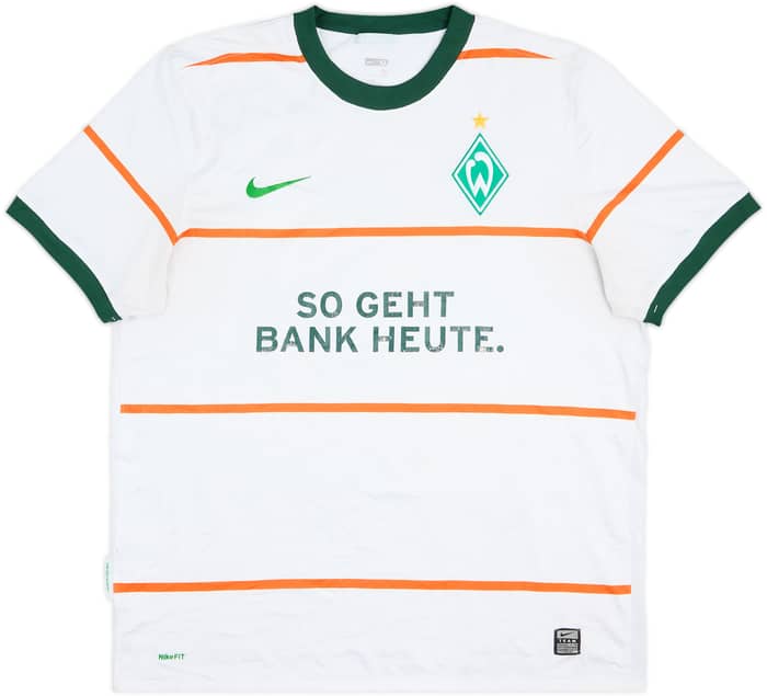 2009-10 Werder Bremen Away Shirt Pizarro #24 - 4/10 - (XL)