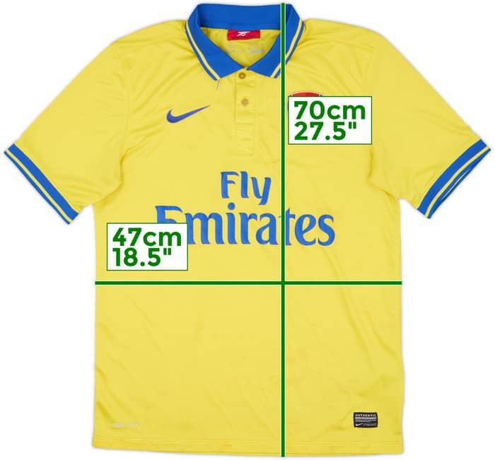 2013-14 Arsenal Away Shirt - 5/10 - (M)