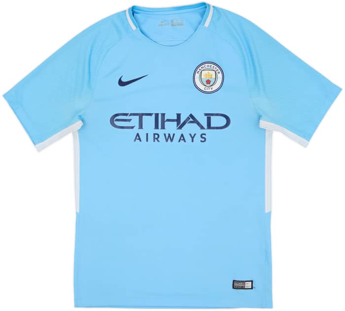 2017-18 Manchester City Home Shirt - 4/10 - (S)