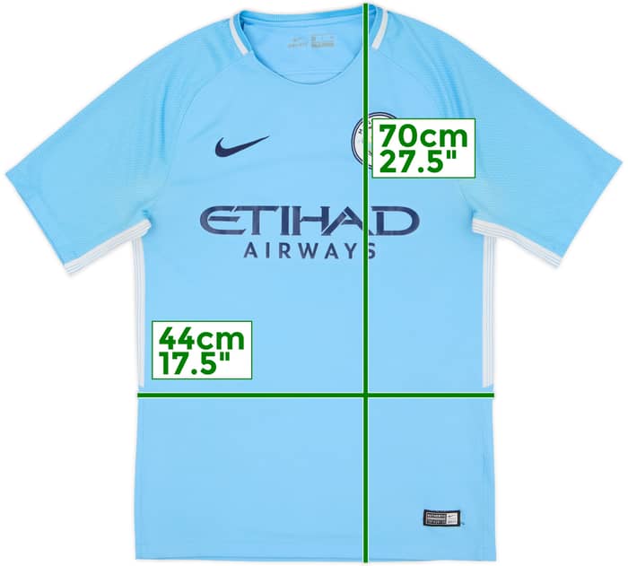 2017-18 Manchester City Home Shirt - 4/10 - (S)