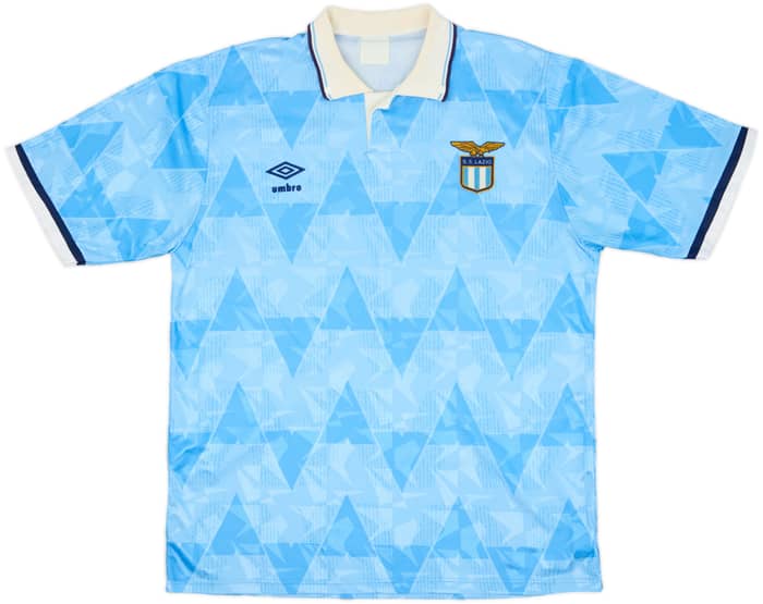 1989-91 Lazio Home Shirt - 7/10 - (XL)