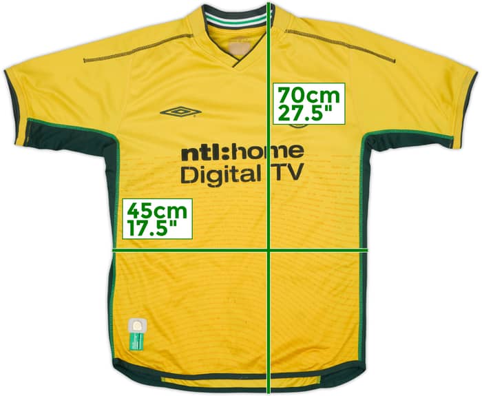 2002-03 Celtic Away Shirt - 5/10 - (S)