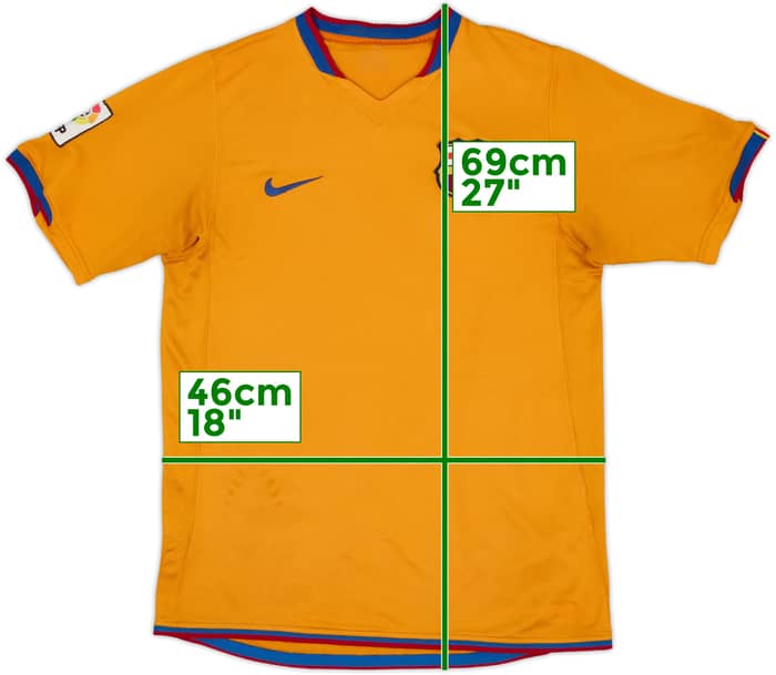 2006-08 Barcelona Away Shirt - 4/10 - (S)