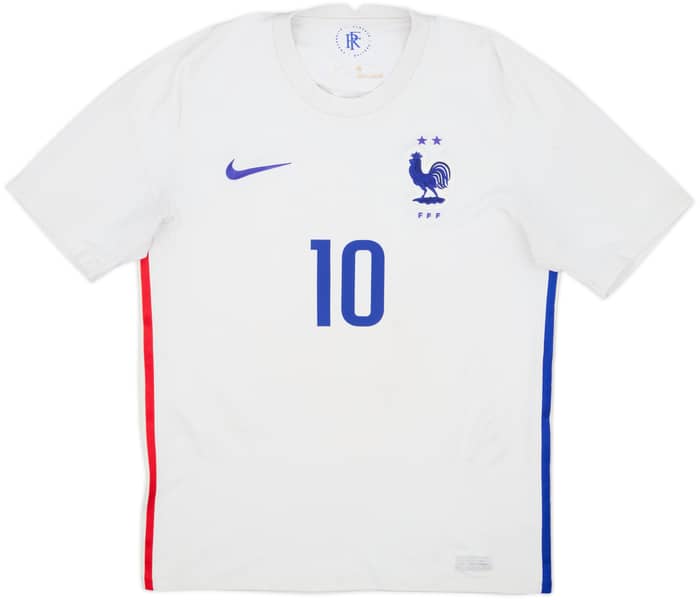 2020-21 France Away Shirt Mbappe #10 - 4/10 - (M)