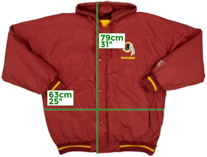 1990s Washington Redskins Starter Rain Coat - 8/10 - (L)