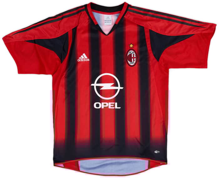 2004-05 AC Milan Home Shirt Shevchenko #7 - 4/10 - (S)