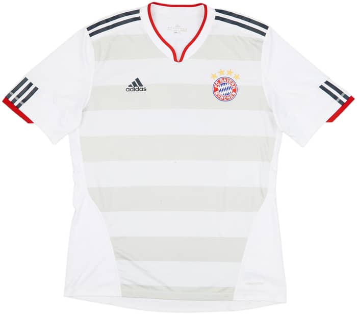 2010-11 Bayern Munich Player Issue Techfit Away L/S Shirt Schweinsteiger #31 - 8/10 - (L)