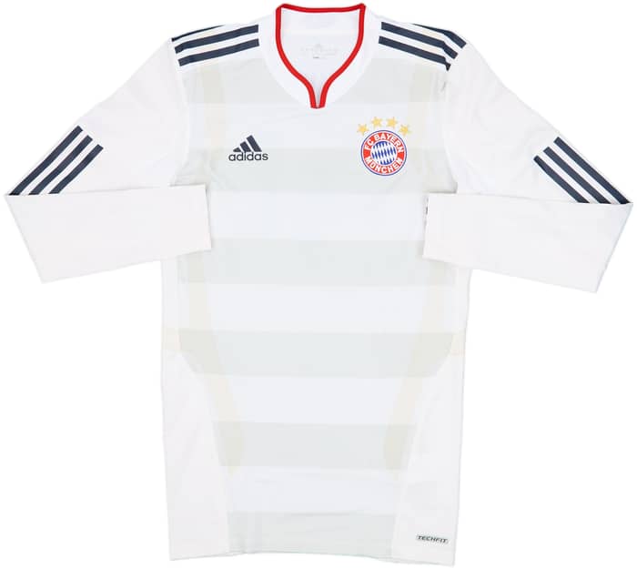 2010-11 Bayern Munich Player Issue Techfit Away L/S Shirt Schweinsteiger #31 - 9/10 - (M)