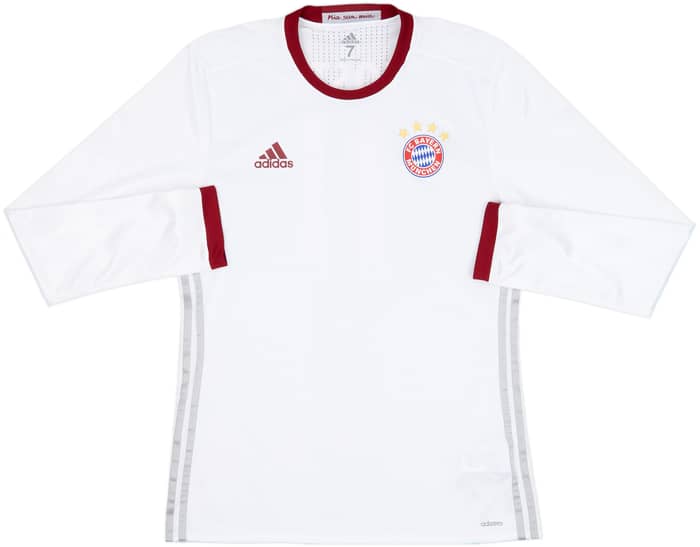 2016-17 Bayern Munich Player Issue Third L/S Shirt Costa #11 - 6/10 - (M/L)