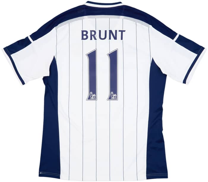 2014-15 West Brom Home Shirt Brunt #11 - 8/10 - (XL)