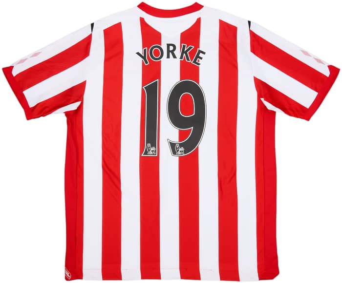 2008-09 Sunderland Home Shirt Yorke #19 - 8/10 - (XXL)