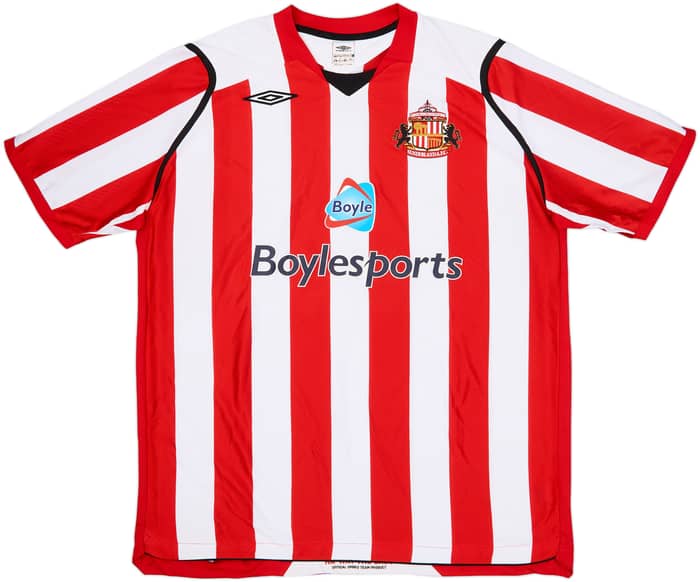 2008-09 Sunderland Home Shirt Yorke #19 - 8/10 - (XXL)