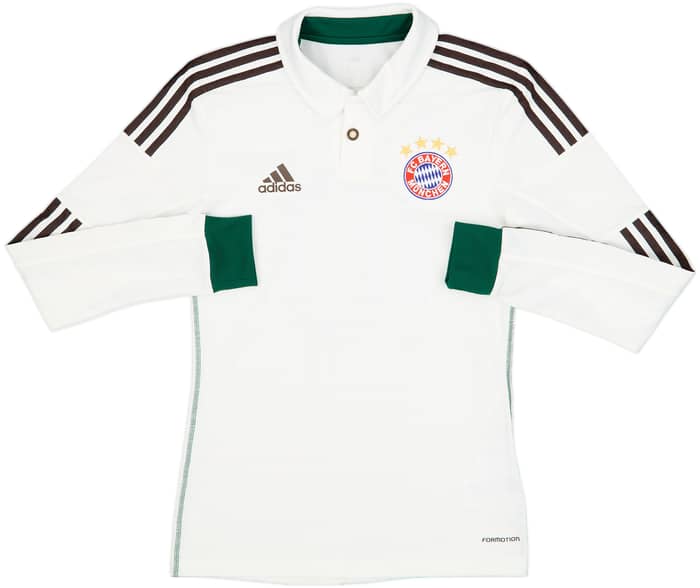 2013-14 Bayern Munich Player Issue Away L/S Shirt Robben #10 - 9/10 - (S)